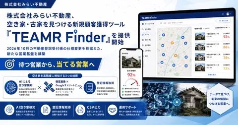 TEAMR Finder DMサービス